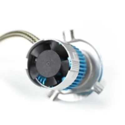 Set 2 becuri LED H1 Lumina Alba 8000k Ventilatie Automata