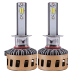 Set 2 Becuri Led H3 cu 3 Nuante De Culori (galben, alb, xenon)