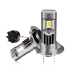 Set 2 becuri LED H7 cu ventilator 60W/set 12V