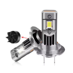 Set 2 becuri LED H7 cu ventilator 60W/set 12V