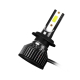 Set 2 becuri LED H7 F2 COB Canbus 100W lumina alb-rece 12.000 lumeni