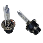 Set 2 becuri Xenon D2S White auto pentru far suport metalic 35W 6000K