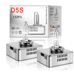 Set 2 Becuri Xenon D5S putere 55W culoare 6000k +220% pentru Faruri Auto 9000 Lumeni