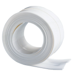 Set 2 Benzi late adezive etansare pentru baie din plastic Alb 3 M