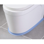 Set 2 Benzi late adezive etansare pentru baie din plastic ALBASTRU 3 M