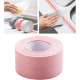 Set 2 Benzi late adezive etansare pentru baie din plastic ROZ 3 M