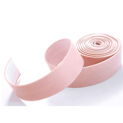 Set 2 Benzi late adezive etansare pentru baie din plastic ROZ 3 M
