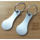 Set 2 Breloc Jeton pentru cos de Cumparaturi Metalic