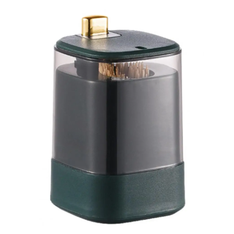 Set 2 Dispensere pentru scobitori cu buton