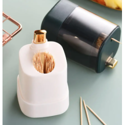 Set 2 Dispensere pentru scobitori cu buton