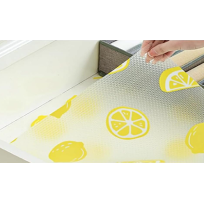 Set 2 Folii antialunecare si protectie sertare etajere rafturi model LAMAIE 45x200 cm