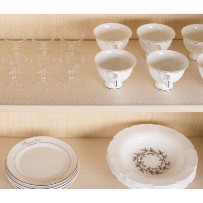 Set 2 Folii antialunecare si protectie sertare etajere rafturi transparenta 45x150 cm