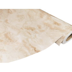 Set 2 folii imitatie marmura autoadeziva bej 60 x 200 cm