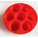 UB Set 2 Forme din silicon de briose pentru Airfryer cu 7 compartimente ROSII