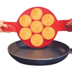 Set 2 Forme din silicon pentru clatite americane sau omlete