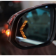 Set 2 Indicatoare semnalizare oglinda tip sageata LED Galben 12V tuning auto