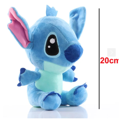 Set 2 Jucarii de Plus Stitch si Angel de 20 cm