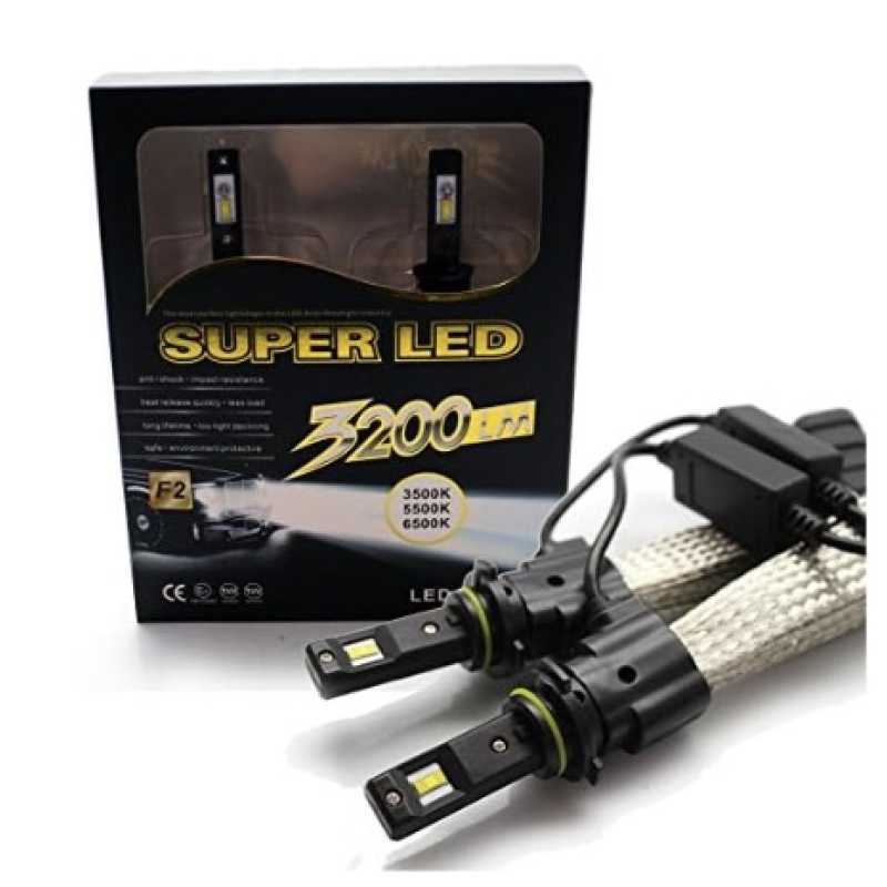Set 2 Lampi Auto H7 Super Led 60W, 6400 Lumeni, 6500K