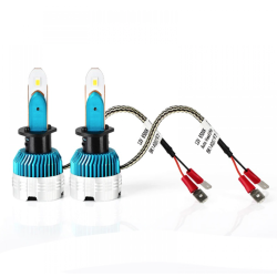 Set 2 Lampi LED AUTO Mi2 H1 6500k 3000 lumeni 50W