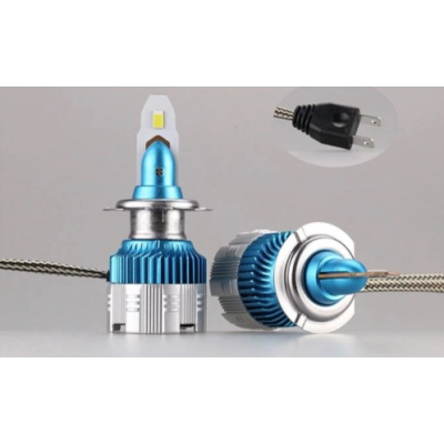 Set 2 Lampi LED AUTO Mi2 H7 temperatura 6000k putere 50W 8000 LM