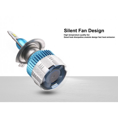 Set 2 Lampi LED AUTO Mi2 H7 temperatura 6000k putere 50W 8000 LM