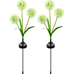 Set 2 Lampi solare decorative cu Flori de Papadie
