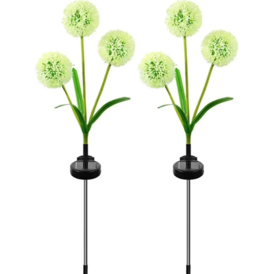 Set 2 Lampi solare decorative cu Flori de Papadie