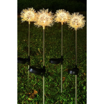 Set 2 Lampi solare sub forma de Papadie alb cald