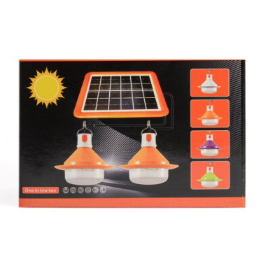 Set 2 lampi solare tip BEC pentru curte terasa camping Solar Charged UFO