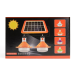 Set 2 lampi solare tip BEC pentru curte terasa camping Solar Charged UFO