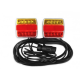 Set 2 lampi spate LED magnetice pentru remorca 12V cu cablu