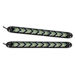 Set 2 Lumini LED pentru semnalizare cu sageti schimbare de culoare