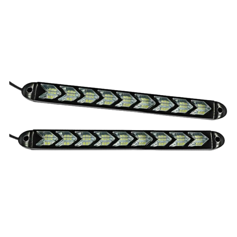 Set 2 Lumini LED pentru semnalizare cu sageti schimbare de culoare