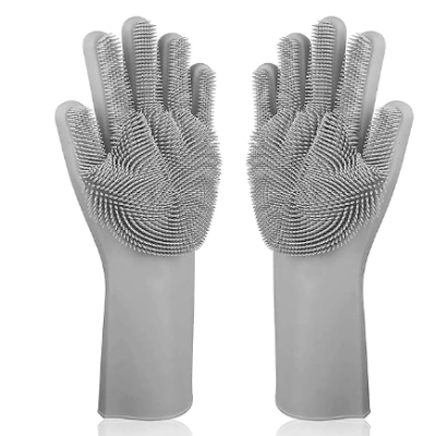 Set 2 manusi profesionale din silicon pentru spatal vase