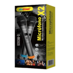 Set 2 microfoane wireless profesionale Andowl x2 Q MIC635