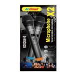 Set 2 microfoane wireless profesionale Andowl x2 Q MIC635