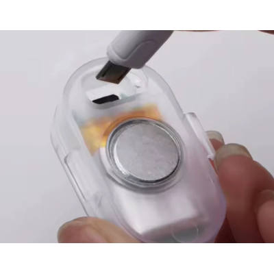 Set 2 mini stroboscope LED Wireless cu magnet acumulator si telecomanda pentru Auto Moto si Biciclete