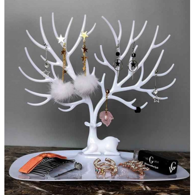 Set 2 Organizatoare de bijuterii cu tavita  tip copacel