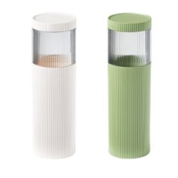 Set 2 pahare pentru pasta/periuta de dinti 20 x 6 cm