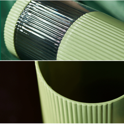 Set 2 pahare pentru pasta/periuta de dinti 20 x 6 cm