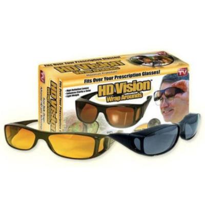 Set 2 Perechi Ochelari pentru Condus zi/noapte  HD VISION  Unisex