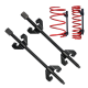Set 2 Prese pentru demontare arcuri suspensie auto lungime 380mm