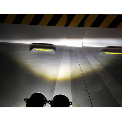 Set 2 proiectoare ceata LED Dacia Renault Nissan lumina alb + galben