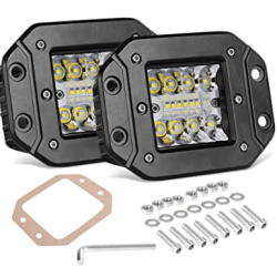 Set 2 Proiector auto 48W 4/6/4 LED 3 randuri 12/24v