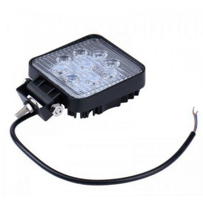 Set 2 Proiector Led Offroad  9 Led 27W Patrat Auto