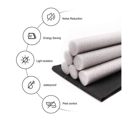 Set 2 Protectii Curent Twin Draft Guard pentru usi si ferestre