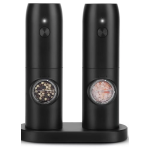 Set 2 rasnite electrice sare piper sau alte condimente cu incarcare USB