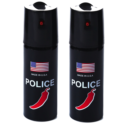 Set 2 Spray POLICE paralizant de buzunar cu Chilli 