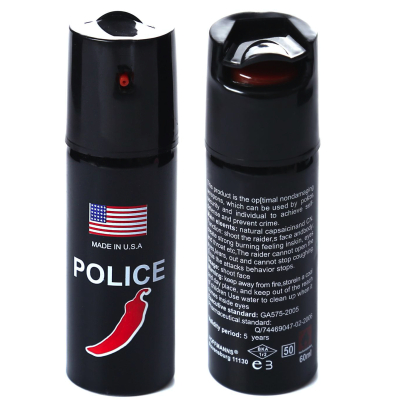 Set 2 Spray POLICE paralizant de buzunar cu Chilli 
