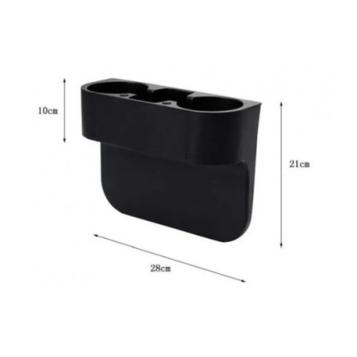 Set 2 Suport auto multifunctional Car Valet  Negru